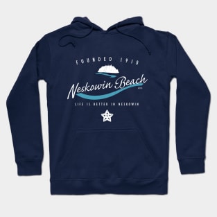 Neskowin Beach Retro Hoodie